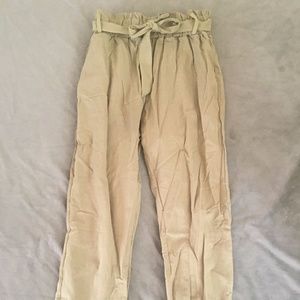 Olive Green flowy pants